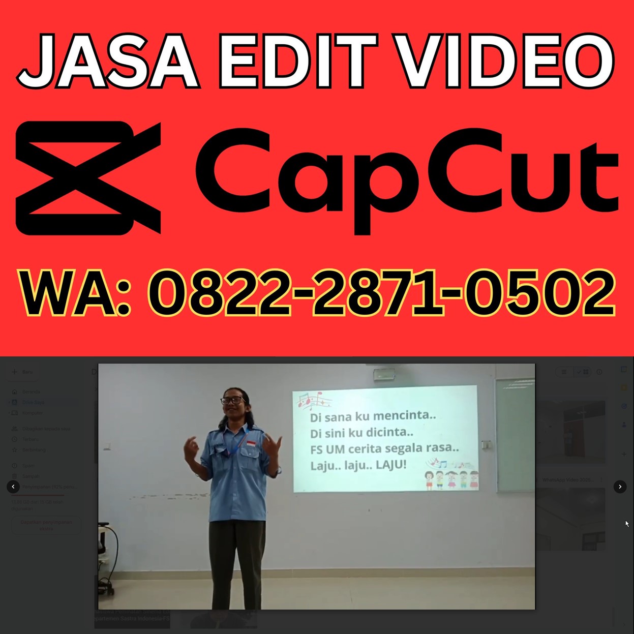 Jasa Editing Capcut | Jasa Edit Youtube Konten