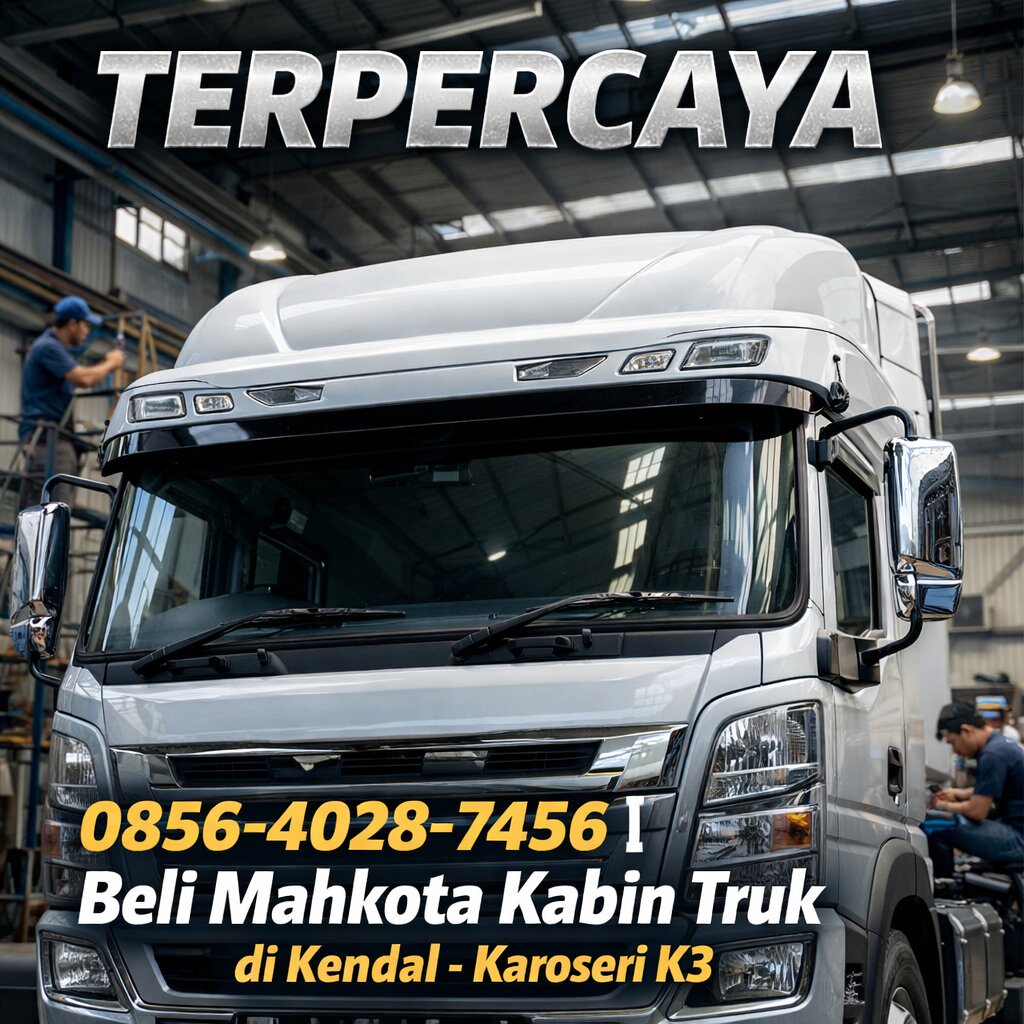 TERPERCAYA 0856-4028-7456 | Beli Mahkota Kabin Truk di Kendal – Karoseri K3.
