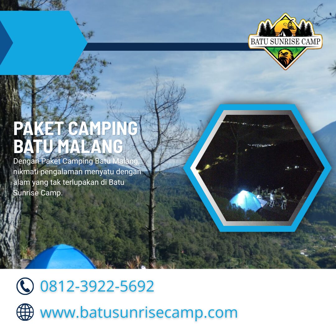 WA 0812-3922-5692 Menikmati Malam di Camping ground Batu view city light