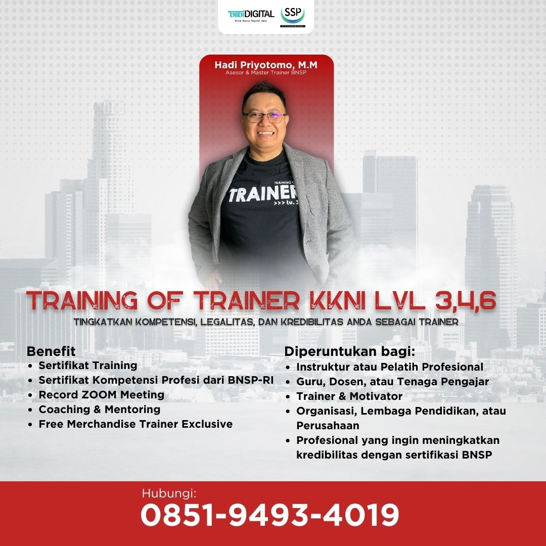 RESMI! WA : 0851-9493-4019, Sertifikasi TOT K3 Serang