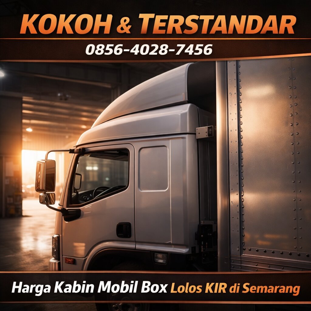 KOKOH & TERSTANDAR 0856-4028-7456 | Harga Kabin Mobil Box Lolos KIR di Semarang