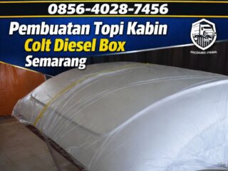 2-Pembuatan-Topi-Kabin-Colt-Diesel-Box-Semarang