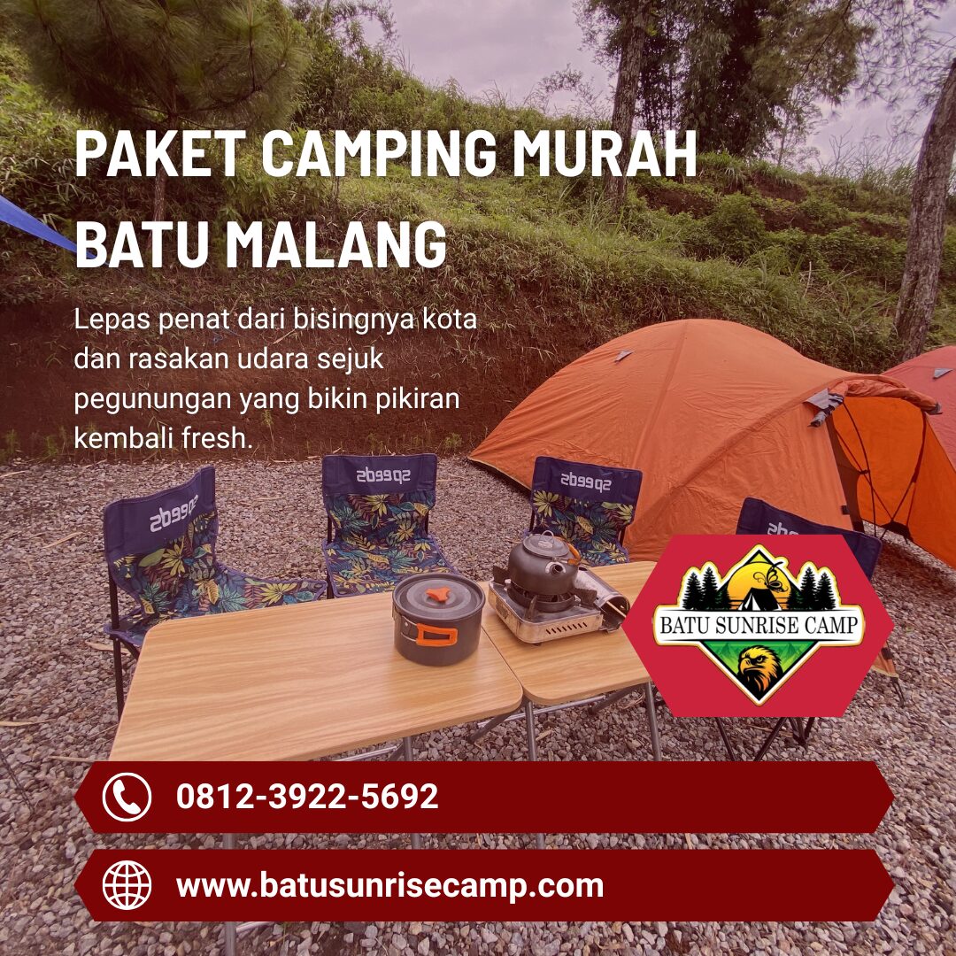 WA 0812-3922-5692 Solusi Praktis Sewa Tenda Camping Batu Malang untuk Pasangan