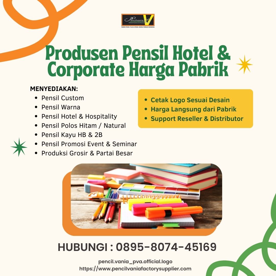 BEST SELLER! WA : 0895 – 8074 – 45169, Supplier Pensil Polos Depok