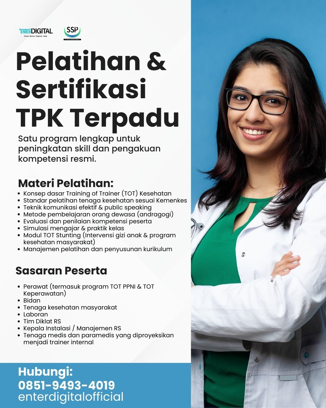 WAJIB! WA : 0851-9493-4019, Pelatihan Tot Ppi Kupang