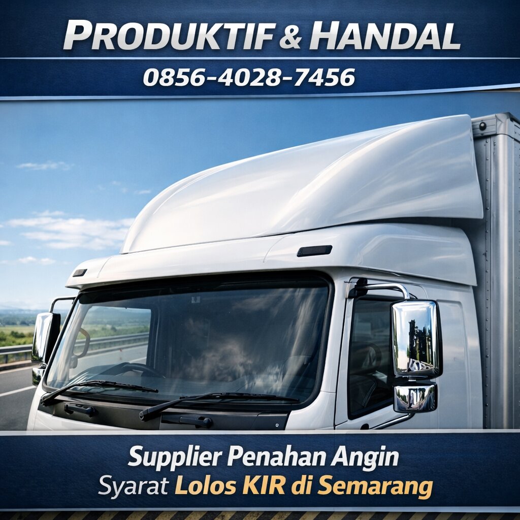 PRODUKTIF & HANDAL 0856-4028-7456 | Supplier Penahan Angin Syarat Lolos KIR di Semarang