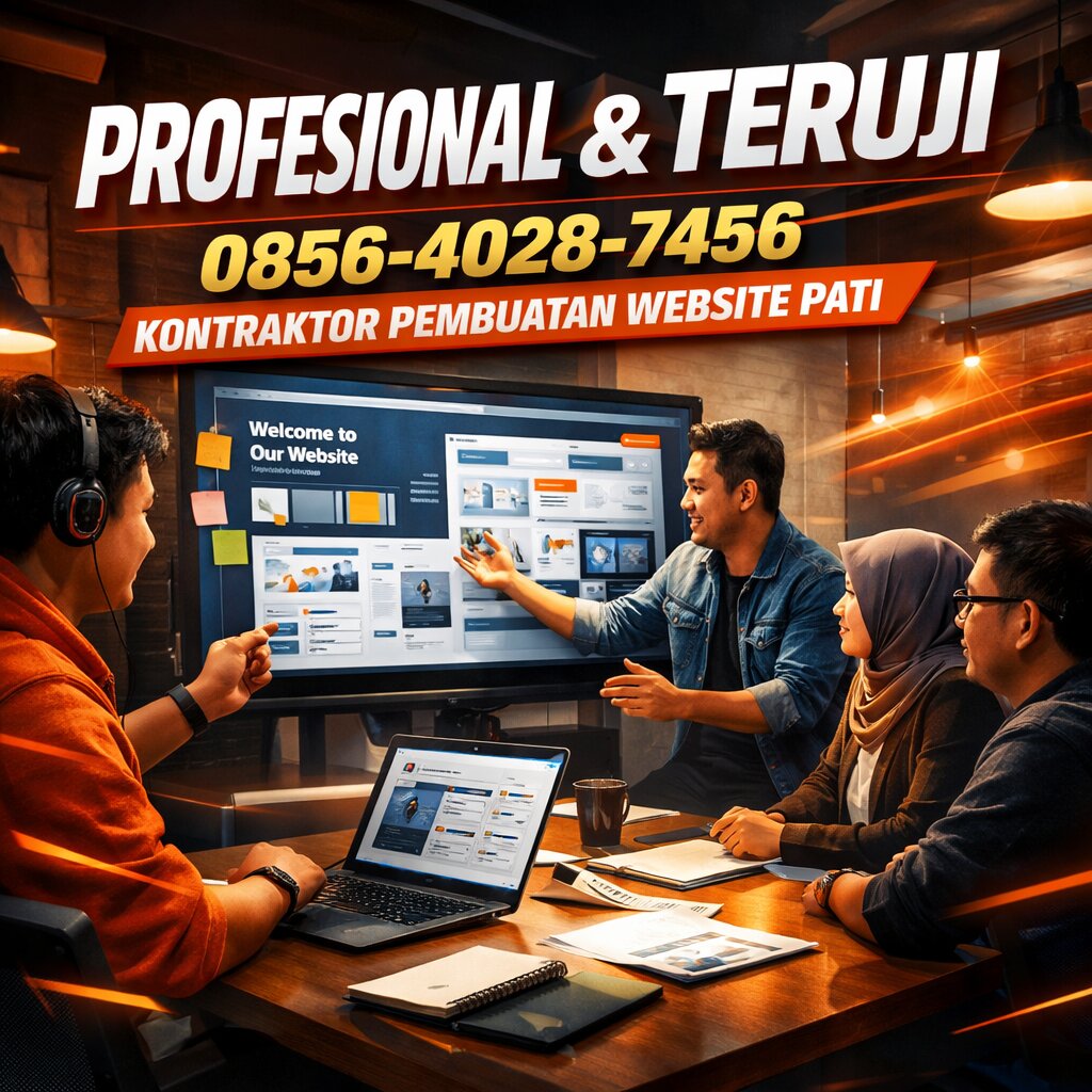 PROFESIONAL & TERUJI 0856-4028-7456 | Jasa Pembuatan Website Pati – AyahAmanah Digital