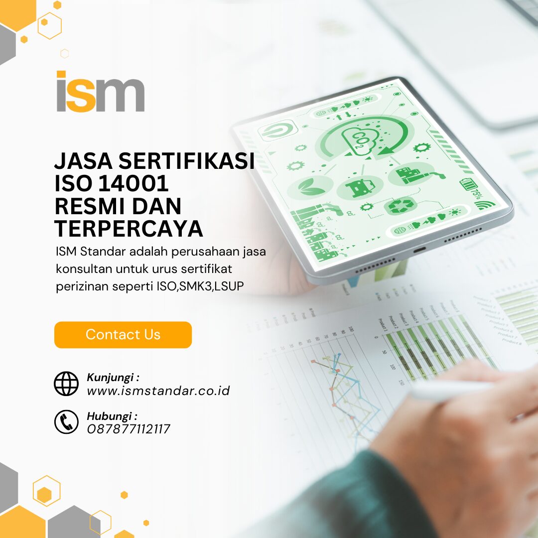 JASA SERTIFIKASI ISO 14001 RESMI DAN TERPERCAYA