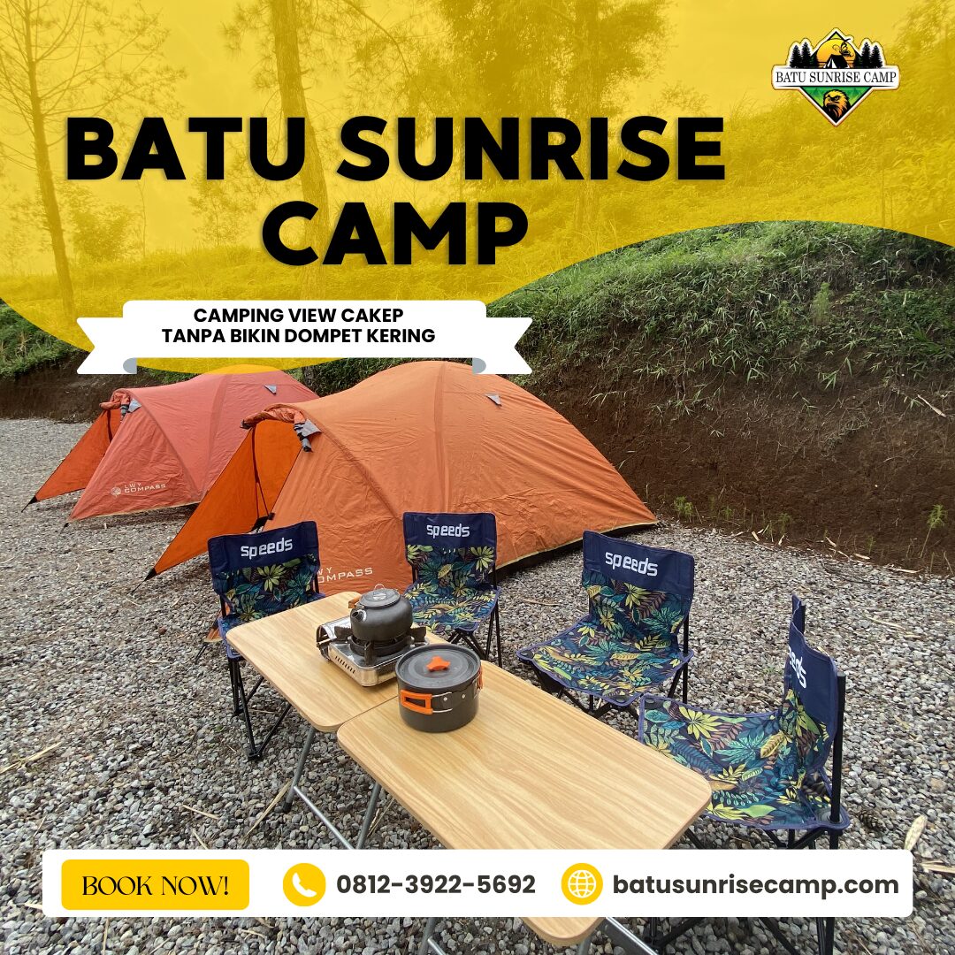 WA 0812-3922-5692 Lokasi camping Batu Malang dengan fasilitas persewaan alat masak
