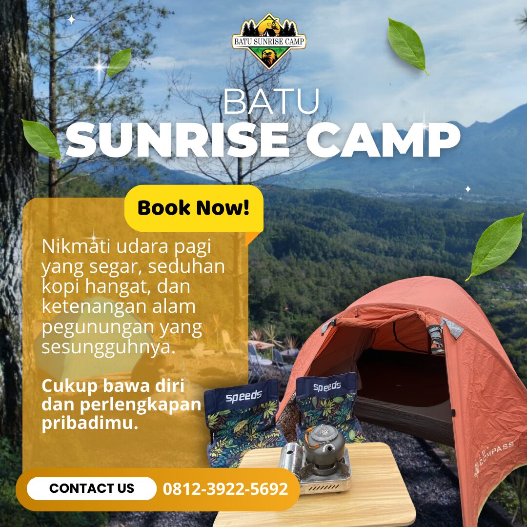 Wisata Camping Ground Batu Malang yang Memanjakan Semua Indera