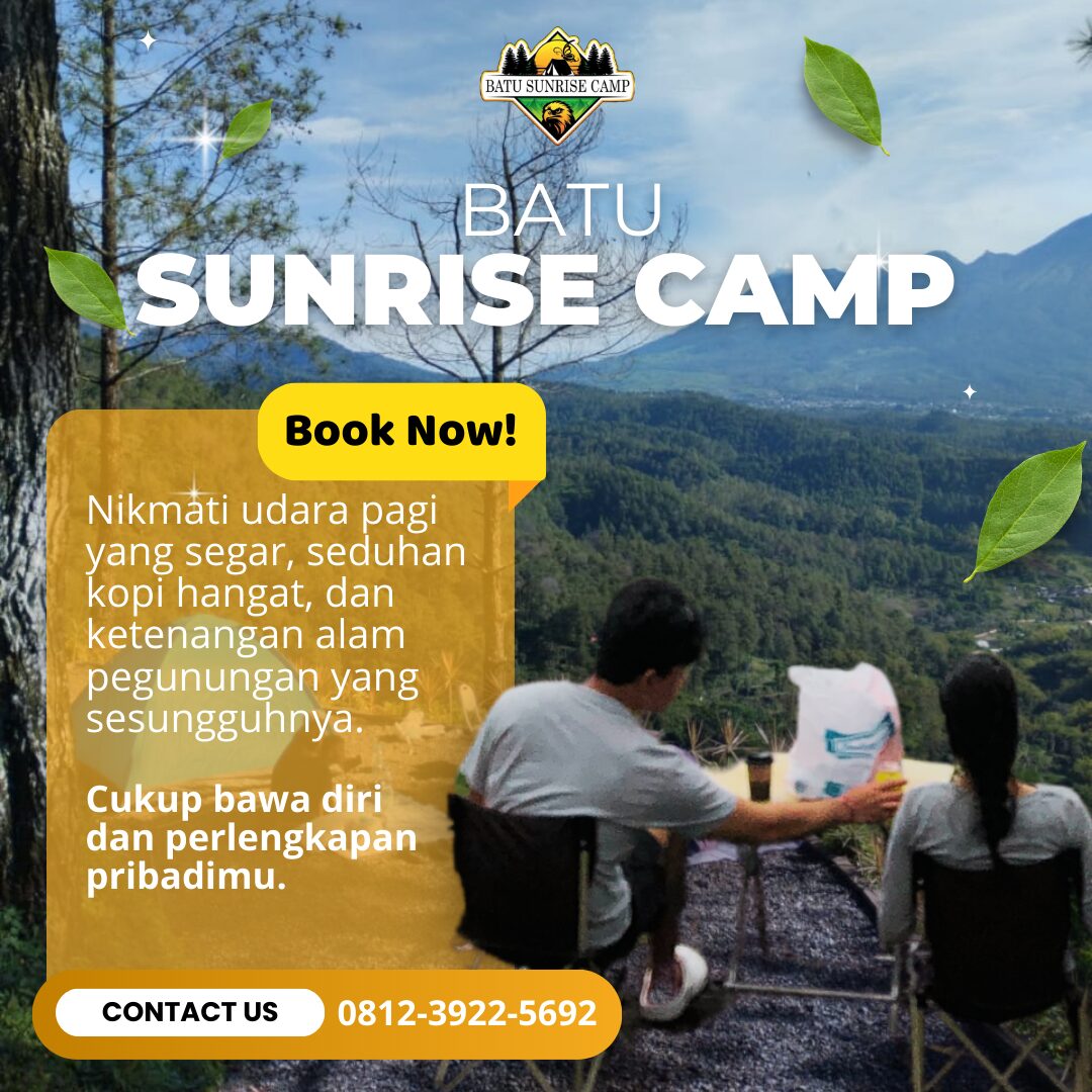 WA: 0812-3922-5692 | Paket Camping Batu Malang Spesial untuk Gathering Perusahaan plus Souvenir Eksklusif