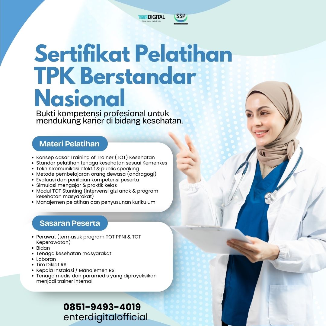 CUAN! WA : 0851-9493-4019, Pelatihan Tot Ppi Kepulauan Riau