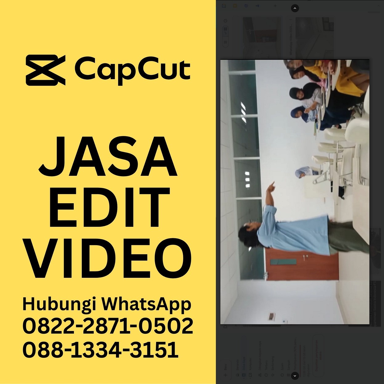 Jasa Editing Capcut | Jasa Ilustrasi Video