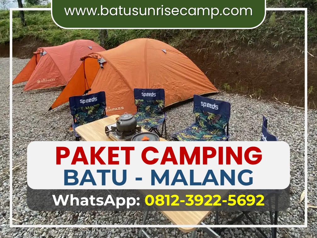 Lokasi Sewa Ground Camping Batu dengan Toilet Bersih dan Nyaman, WA 0812-3922-5692