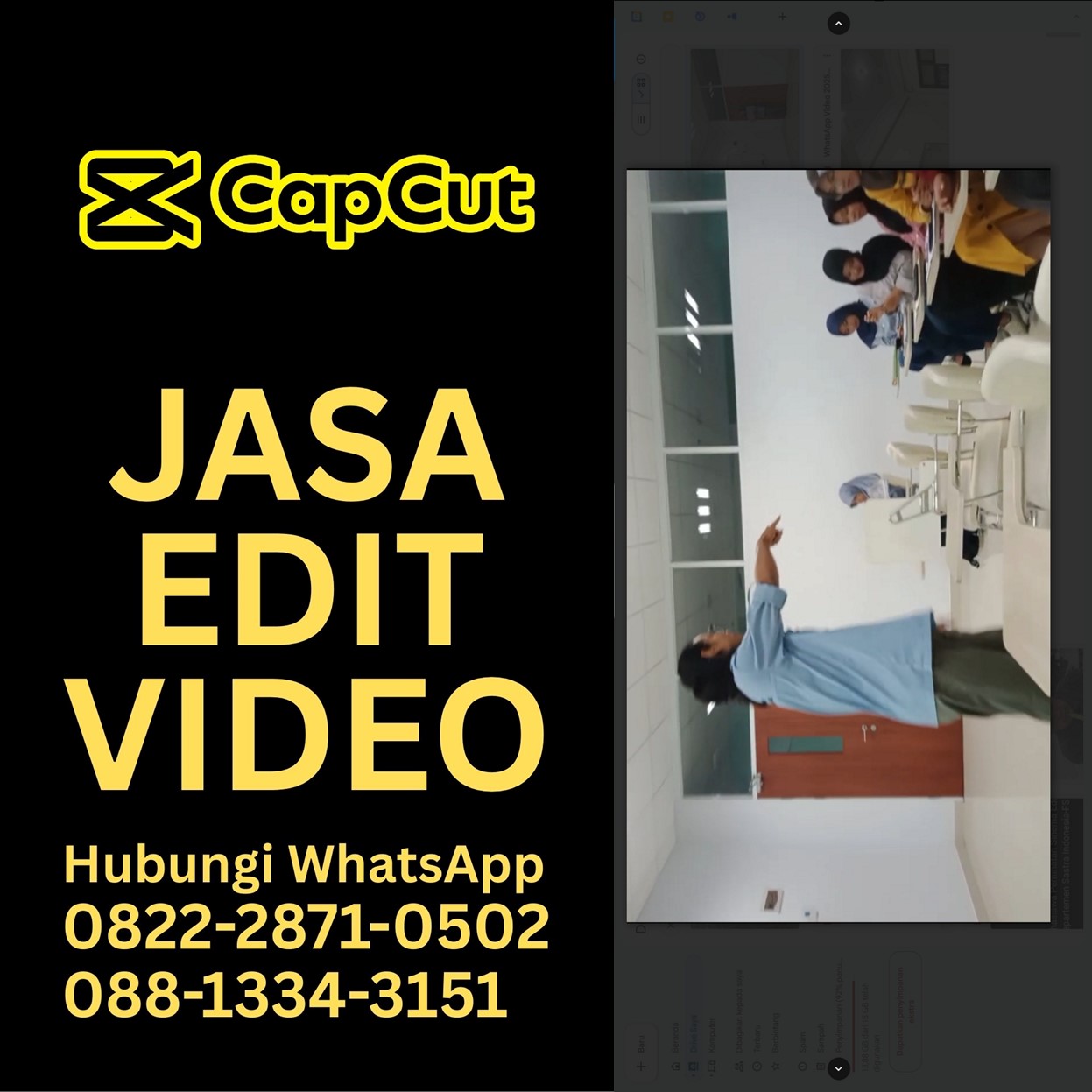 Jasa Editing Capcut | Jasa Edit Tugas Video