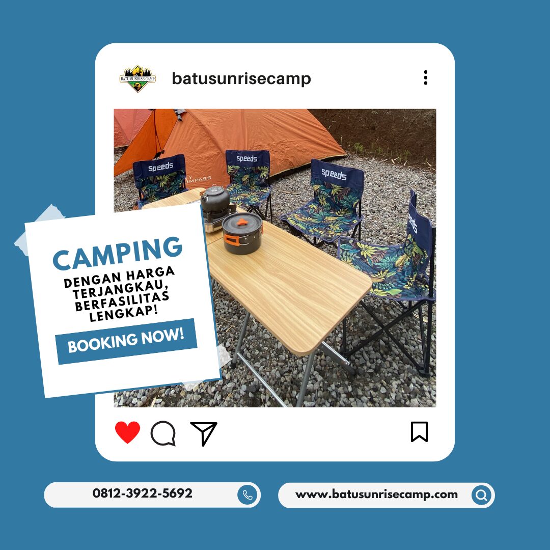 WA 0812-3922-5692 – Paket Camping Batu Malang dengan Spot Sunrise Favorit