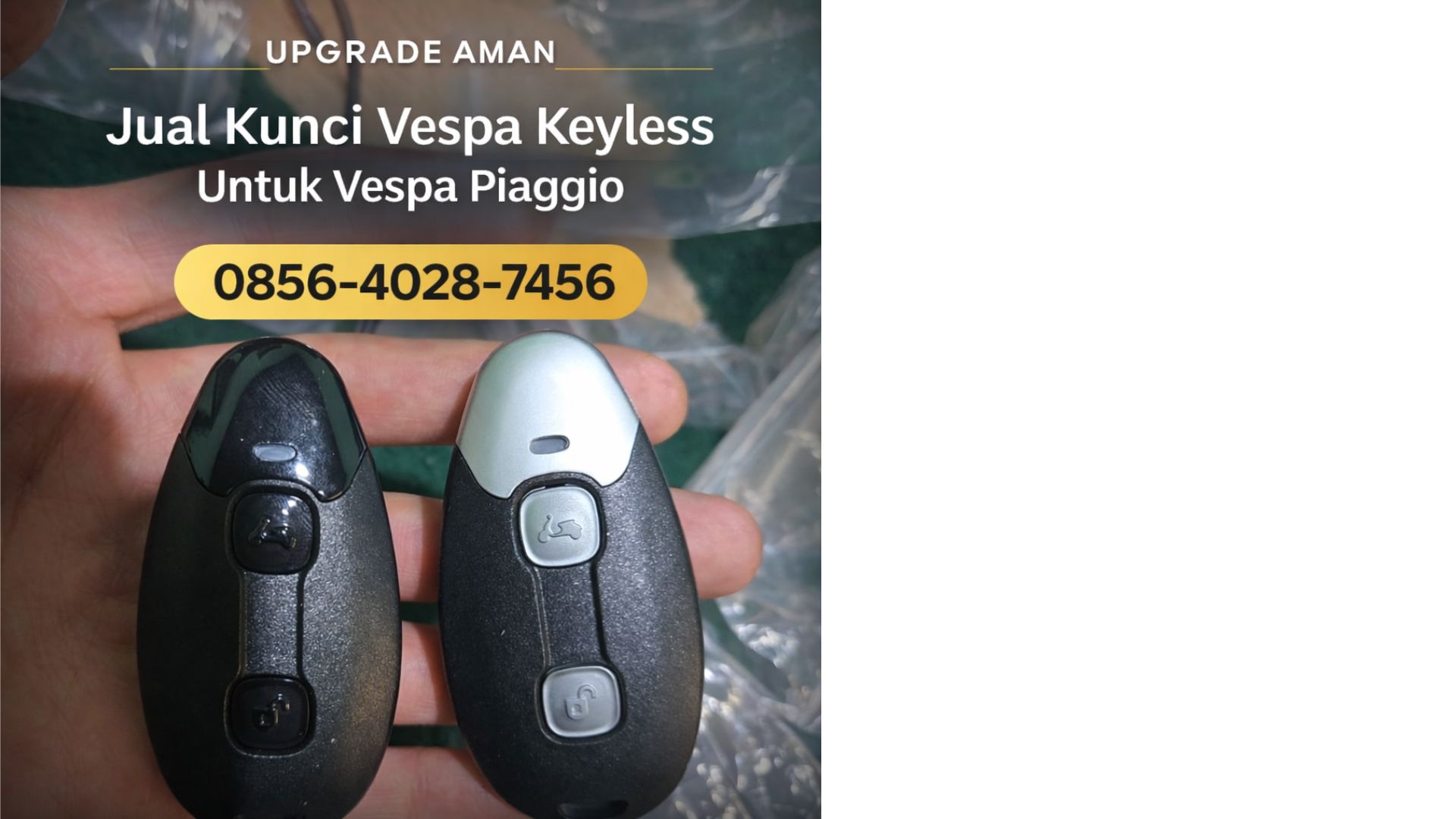 Upgrade Aman 0856-4028-7456 Jual Kunci Vespa Keyless untuk Vespa Piaggio – Upgrade Sistem Pengaman Vespa Modern