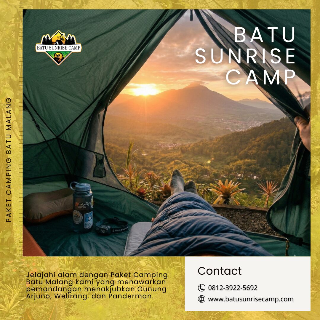0812-3922-5692 – Batu Sunrise Camp: Menikmati ‘Golden Hour’ Terbaik dari Ketinggian