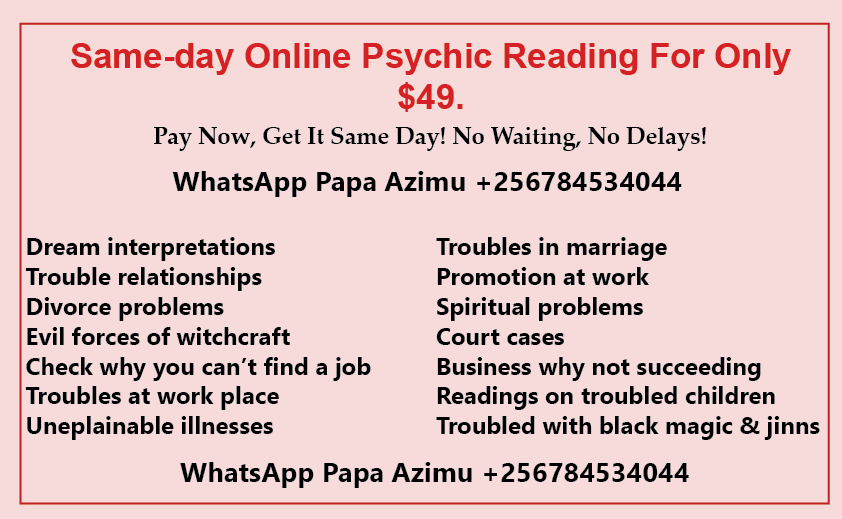 +256784534044 INSTANT DEATH SPELL CASTER IN USA,TEXAS, VIEW PARK CALIFORNIA / REVENGE SPELL CATSER