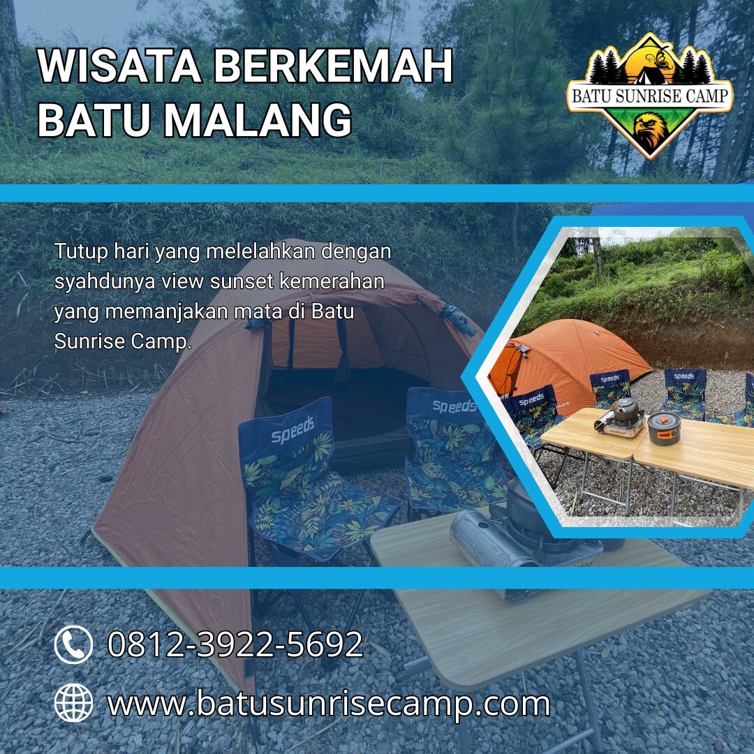 Sewa Lahan Ground VIP Eksekutif & Rental Tenda Pop-Up Modern Batu Sunrise Camp