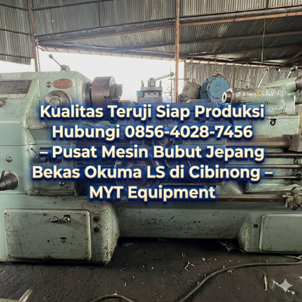 Kualitas Teruji Siap Produksi Hubungi 0856-4028-7456 – Pusat Mesin Bubut Jepang Bekas Okuma LS di Cibinong – MYT Equipment
