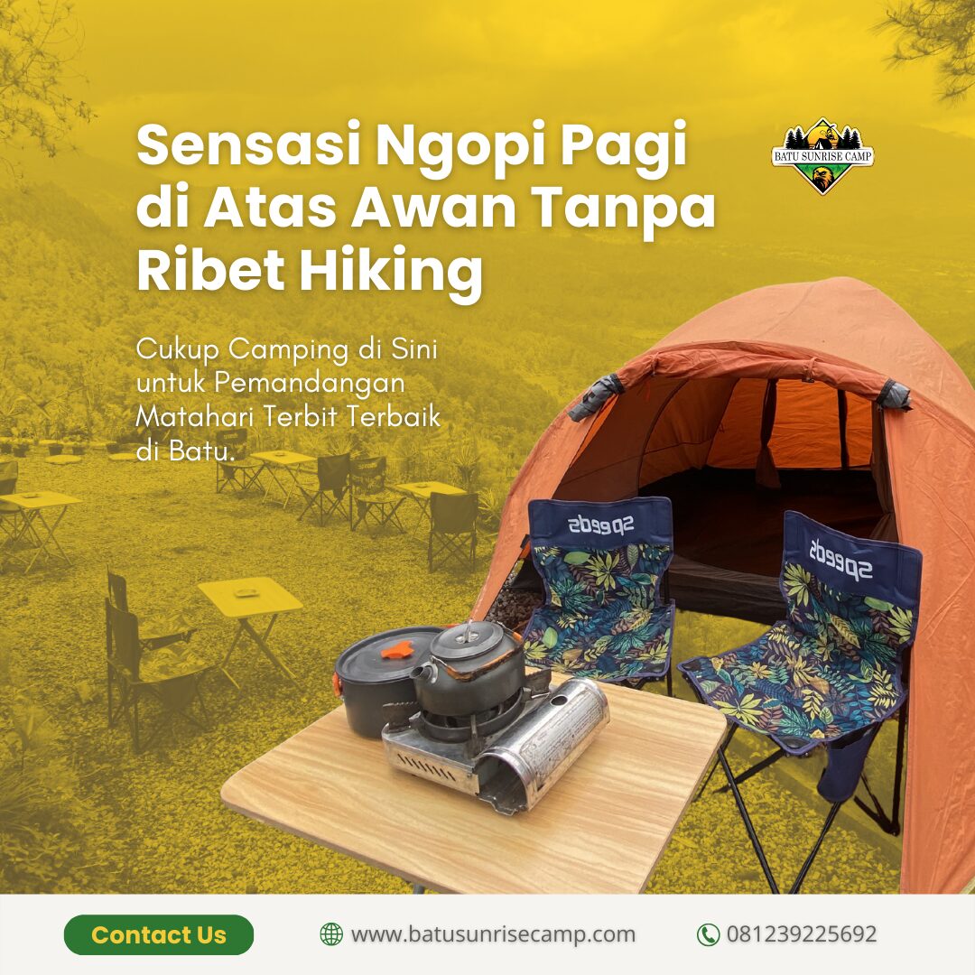 Destinasi Paket Camping Batu Berhiaskan Taburan City Light