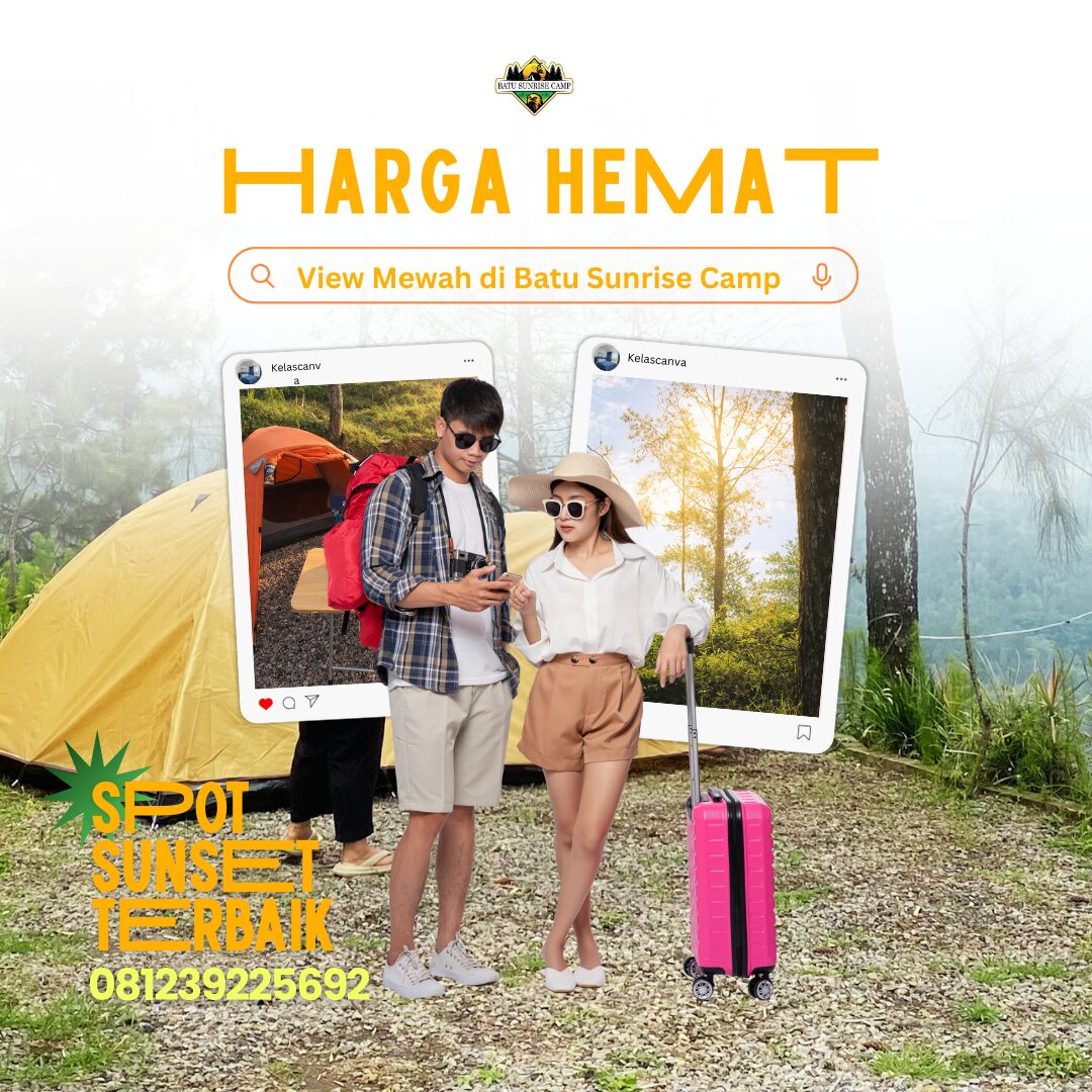 Area Kemah Batu dengan Colokan Listrik, Camping Modern Tanpa Khawatir Kehabisan Baterai