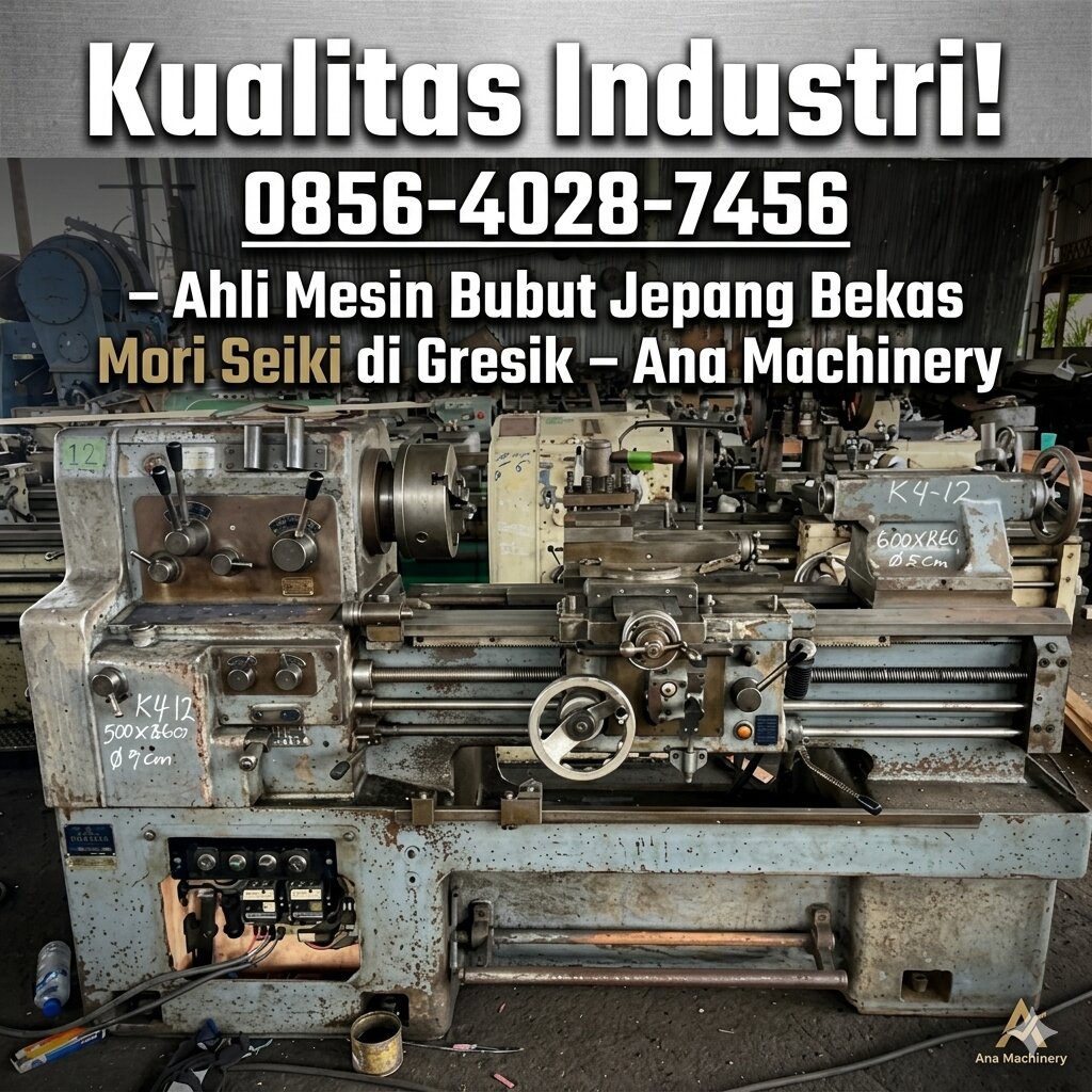 Kualitas Industri! 0856-4028-7456 – Ahli Mesin Bubut Jepang Bekas Mori Seiki di Gresik – Ana Machinery
