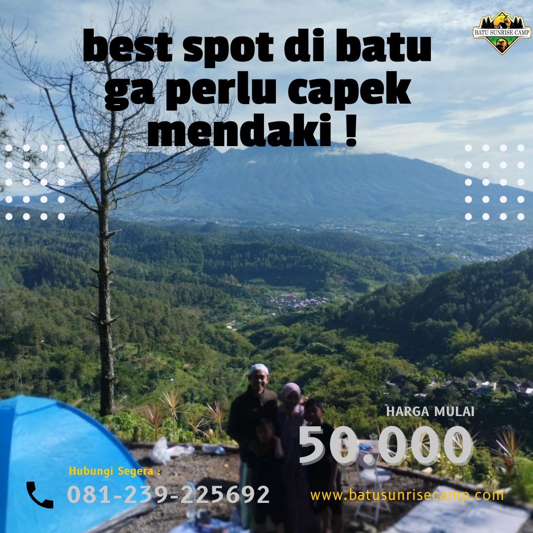 0812-3922-5692 – Pengalaman Aku Camping di Batu Sunrise Camp, Sunrise-nya Bikin Gak Mau Pulang!