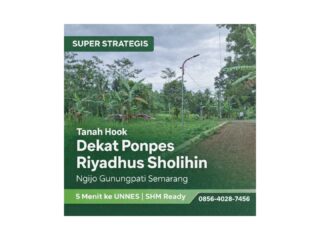 Jual-Tanah-Hook-Belakang-Ponpes-Riyadhus-Sholihin-di-Ngijo-Gunungpati-Semarang
