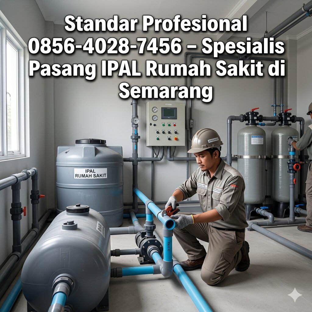 Standar Profesional 0856-4028-7456 – Spesialis Pasang IPAL Rumah Sakit di Semarang