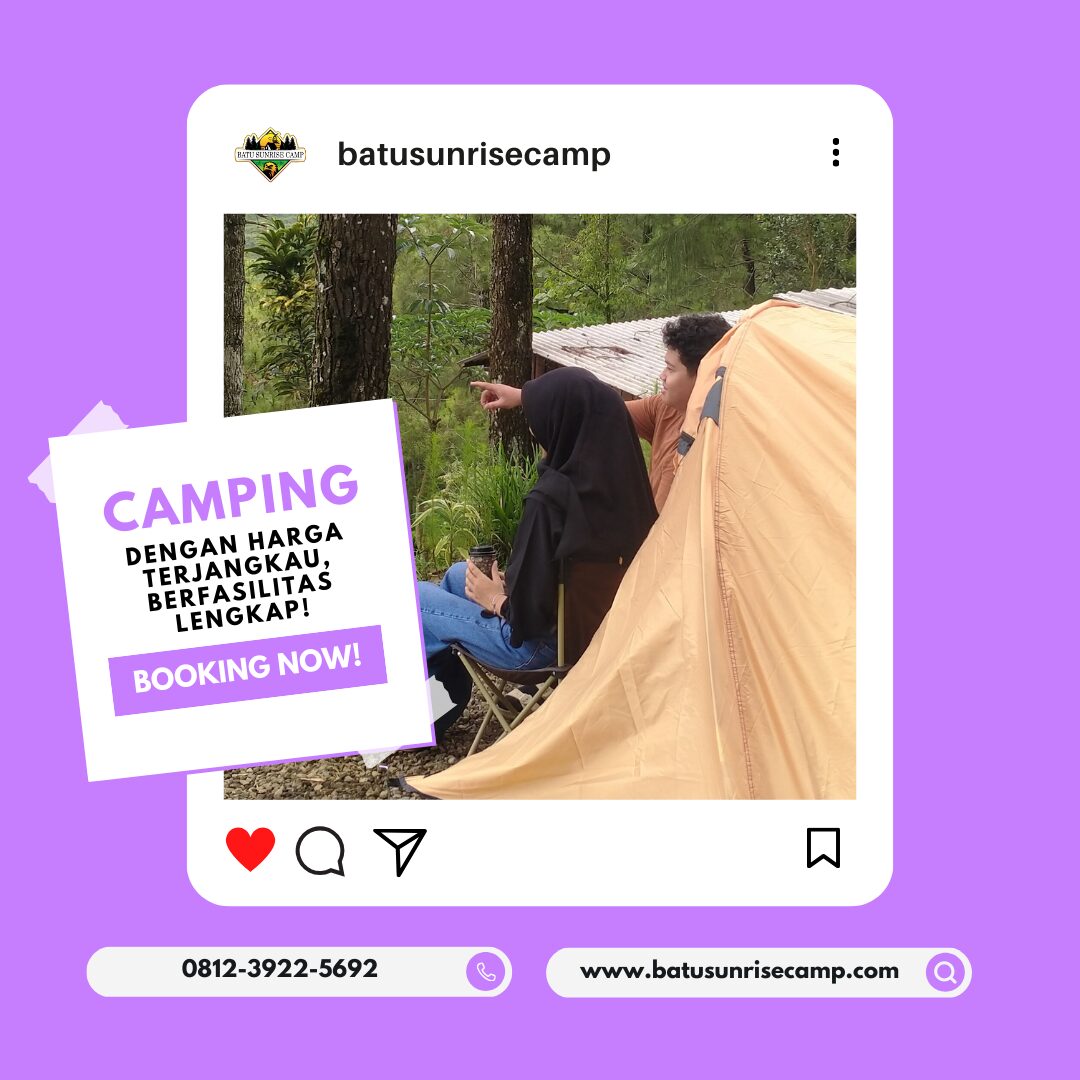 WA: 0812-3922-5692 – Paket Camping Batu Malang Spesial untuk Gathering Perusahaan plus Souvenir Eksklusif