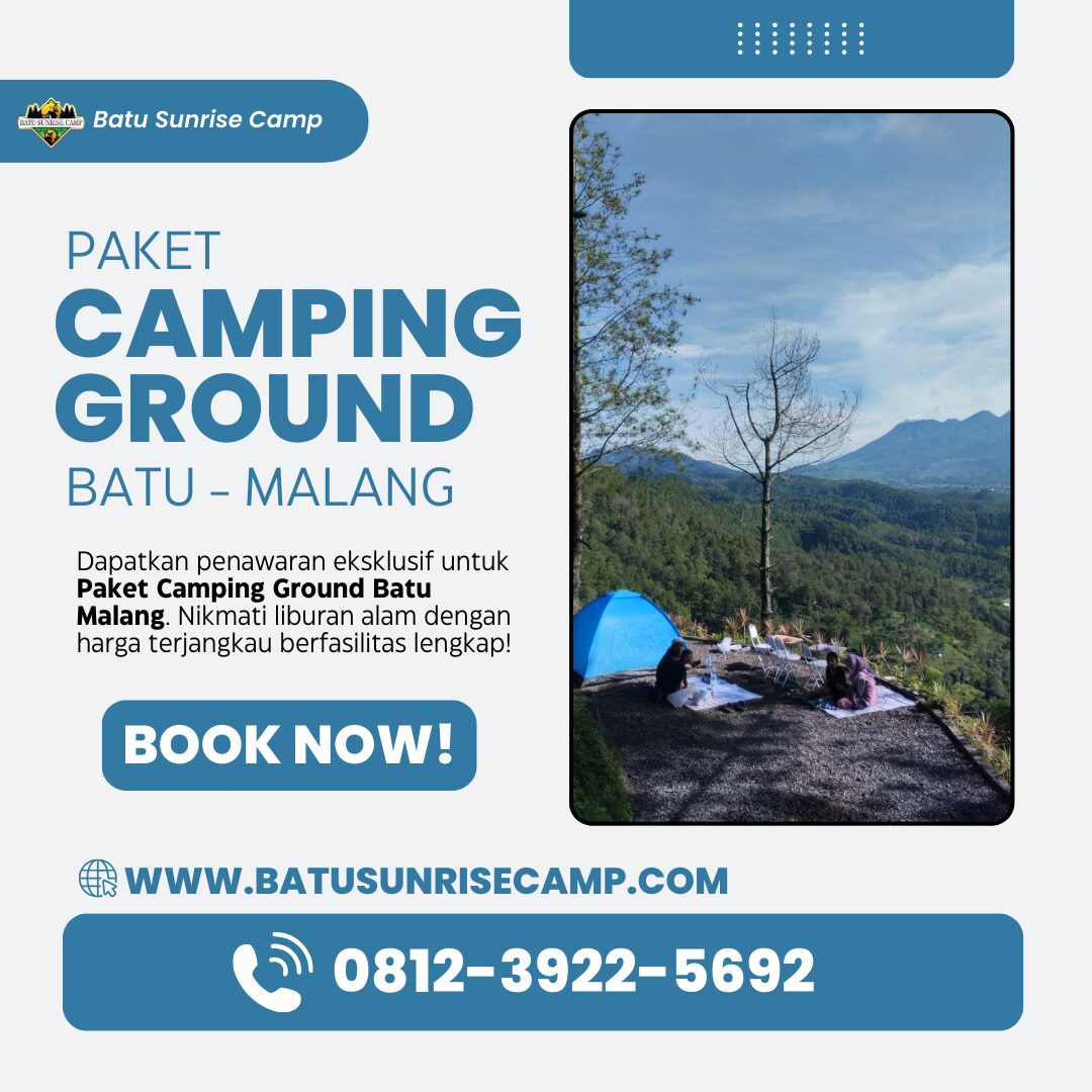 Paket Camping Batu Spesial Weekend Berburu Sunrise Cantik
