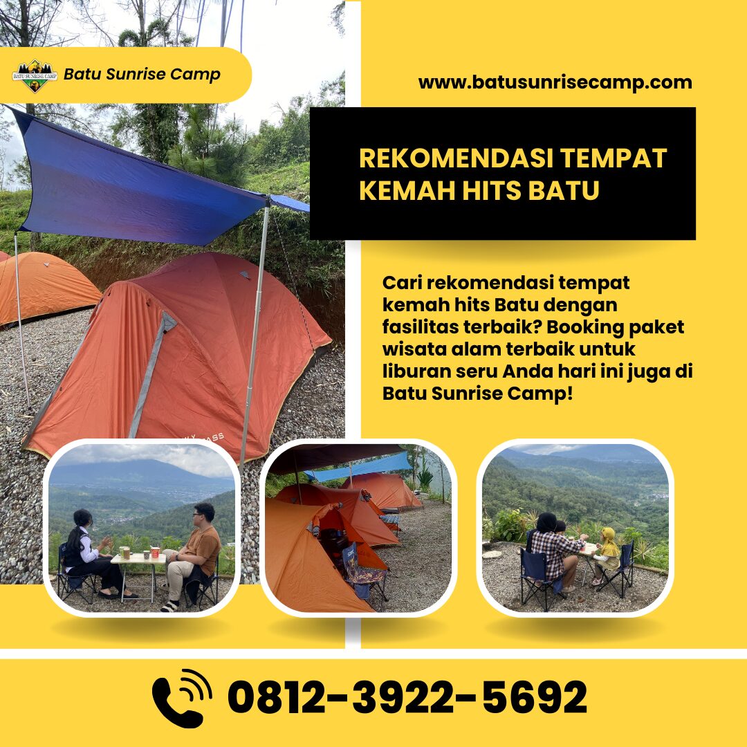 Camping Ground Batu Fasilitas Lengkap, Nyaman Seperti di Rumah tapi Rasanya Beda Banget