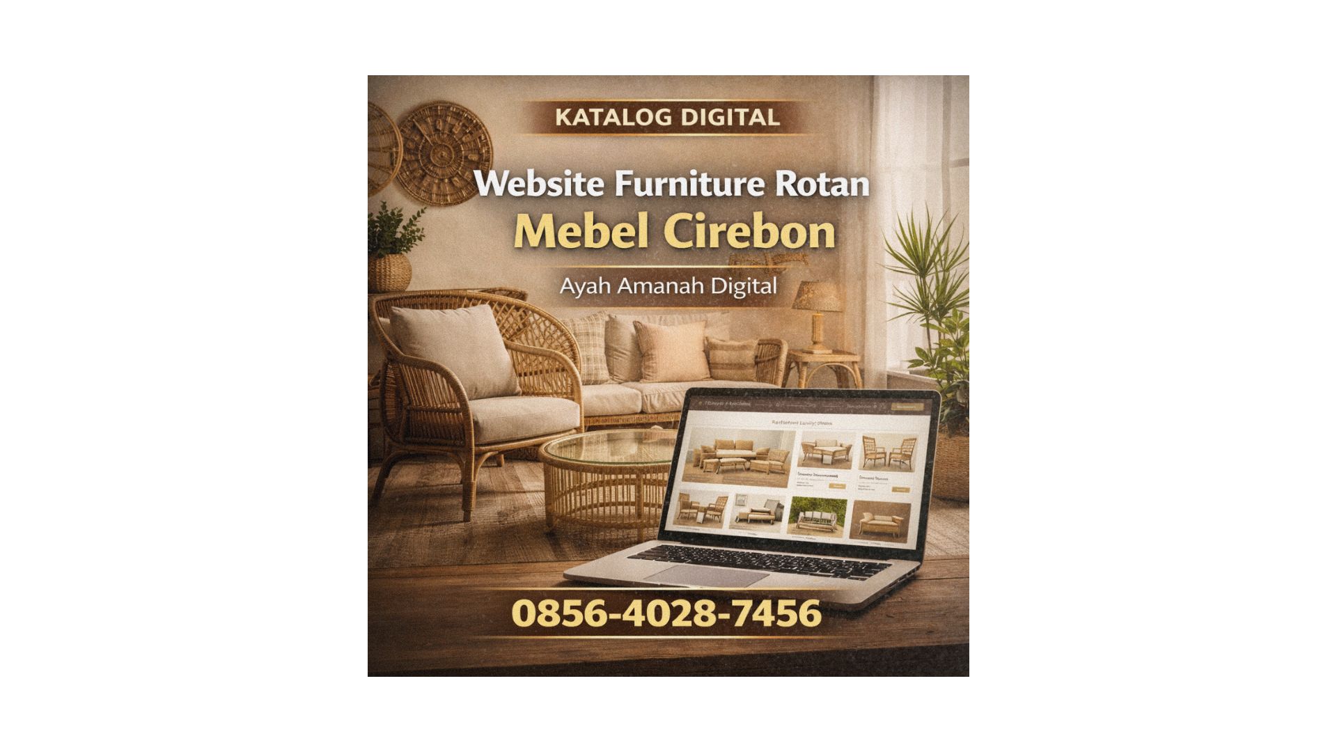 Katalog Digital | 0856-4028-7456 | Jasa Pembuatan Website Katalog Produk Mebel dan Furniture Rotan di Cirebon – Ayah Amanah Digital