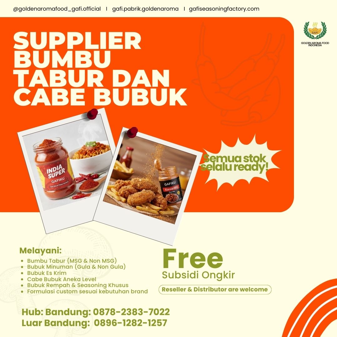 Nasional! WA : 0811 – 3338 – 1147 Bumbu Tabur Keju Pabean