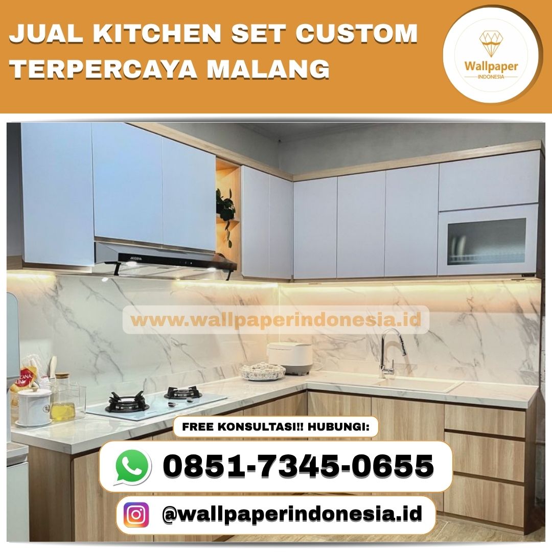 JUAL KITCHEN SET CUSTOM TERPERCAYA MALANG