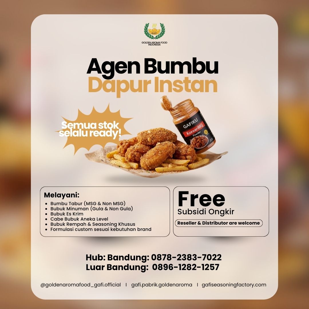 Pabrik! WA : 0898 – 2088 – 938 Bumbu Instan Rendang Gianyar