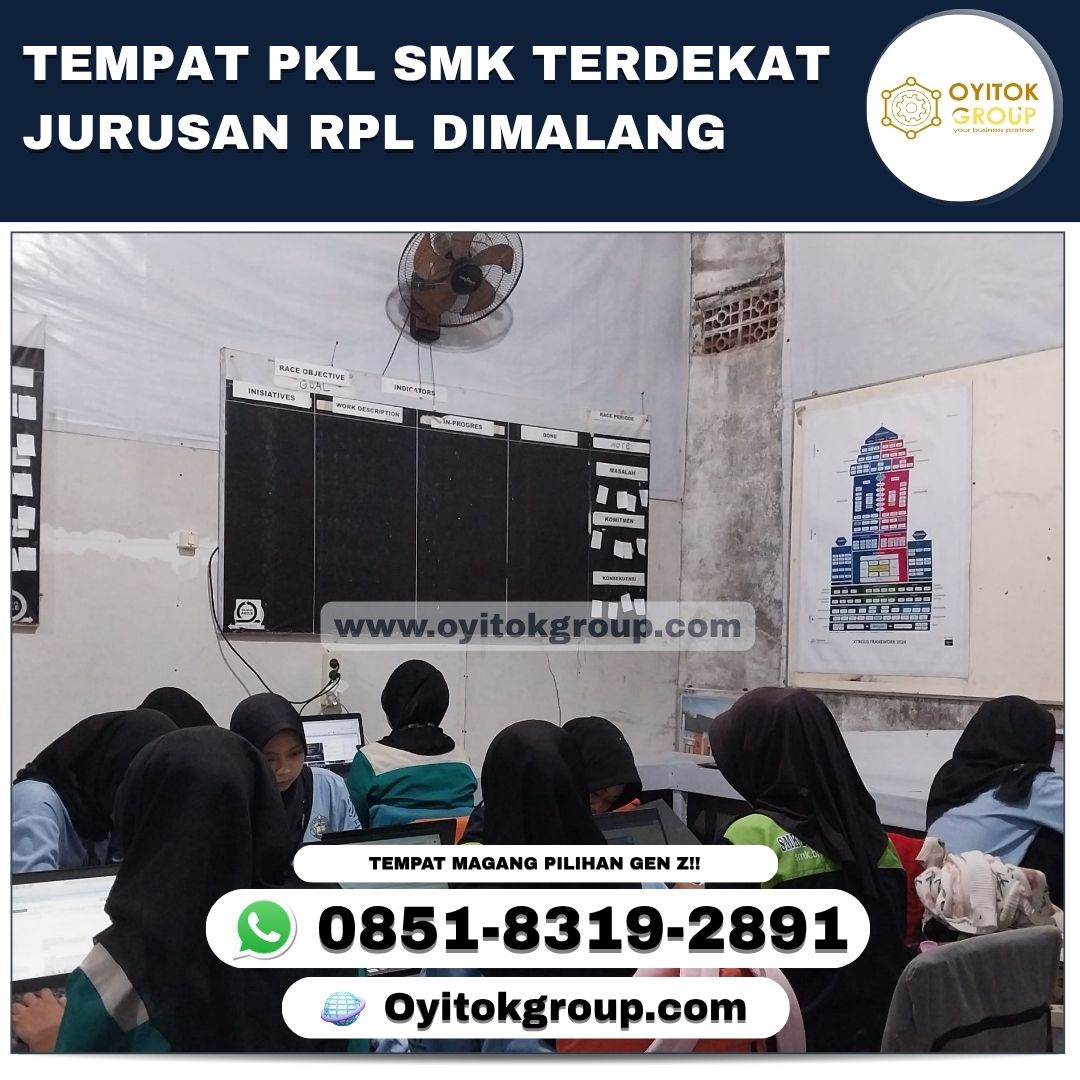 Tempat pkl smk terdekat jurusan RPL dimalang