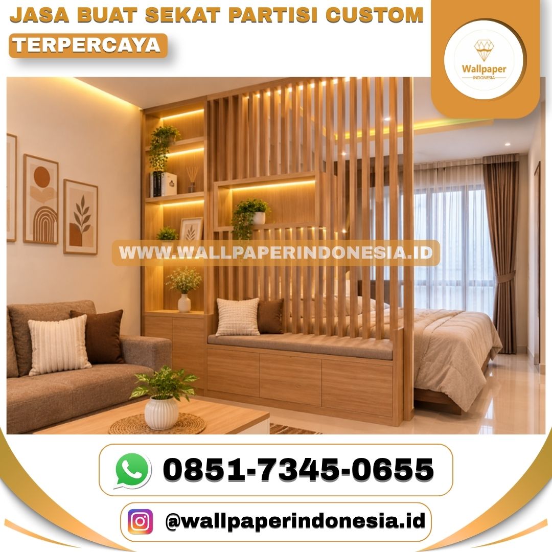JASA BUAT SEKAT PARTISI CUSTOM TERPERCAYA